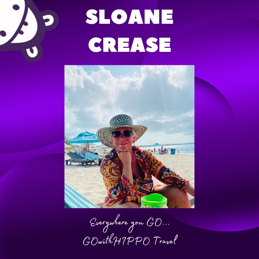 GOwithHIPPO Travel Agent, Sloane Crease, GOwithHIPPO Travel